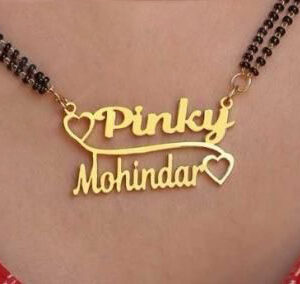 pERSONALIZED mANGALSUTRA