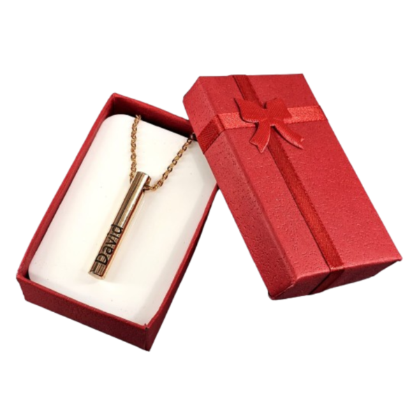 Customized Round Bar Pendent